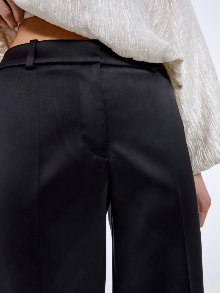 сатиновые укороченные брюки 4610517111654 купить с доставкой