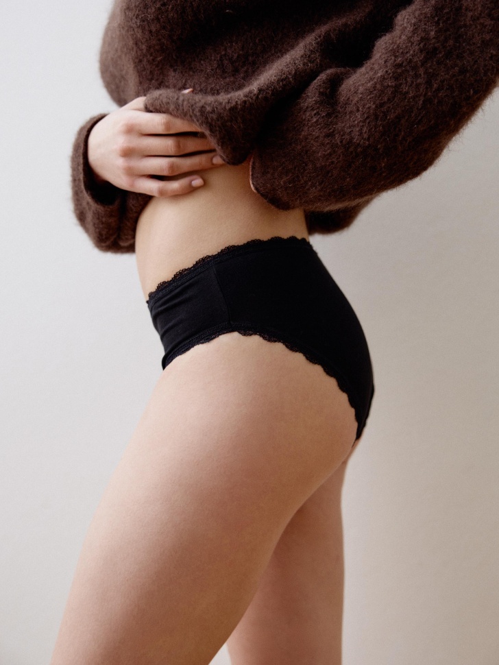 трусы слипы с кружевом 4680798275390 в интернет магазине