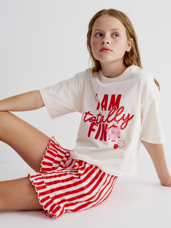 Пижама SELA x Смешарики, арт. 32340