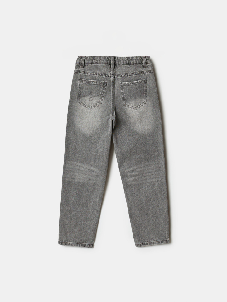 джинсы мом для девочек от бренда sela вид слева