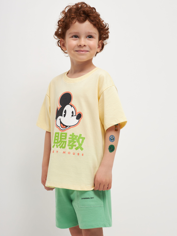 

Футболка с принтом Disney Mickey Mouse для мальчиков