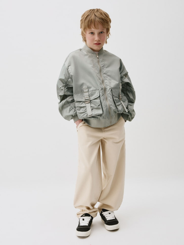 Джинсы Baggy на резинке для мальчиков