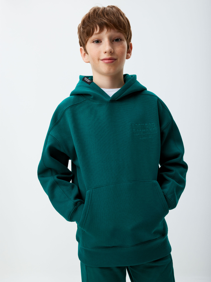 

Худи оверсайз с вышивкой для мальчиков