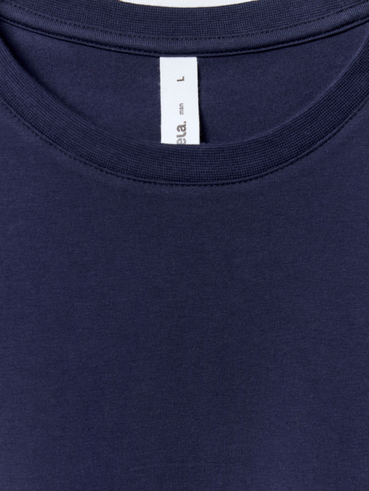 облегающая футболка адам из хлопка спереди