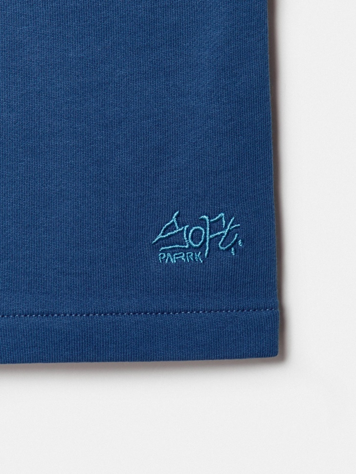 трикотажные удлиненные шорты для мальчиков по цене 1699 руб вид справа