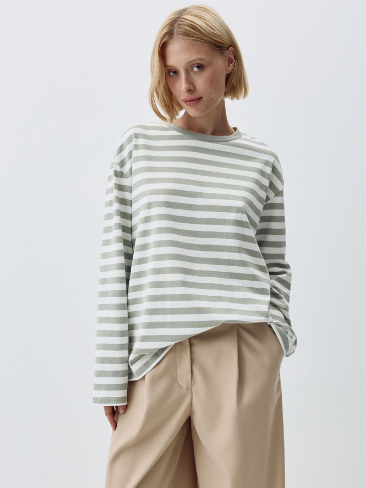 

Лонгслив ANNA OVERSIZE FIT