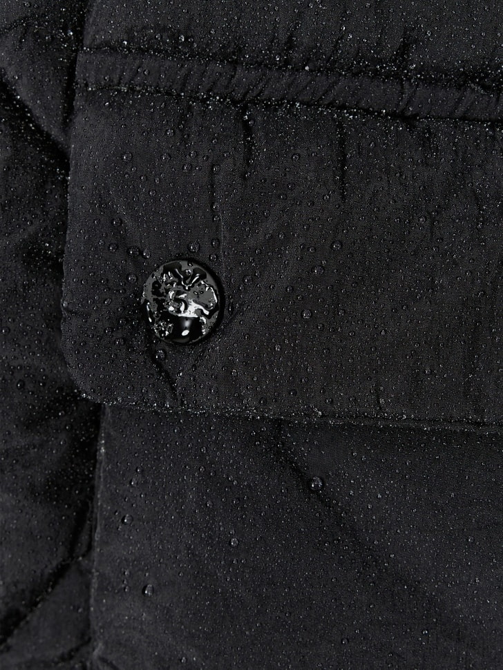 дутая куртка с воротником для девочек по цене 1299 руб вид справа