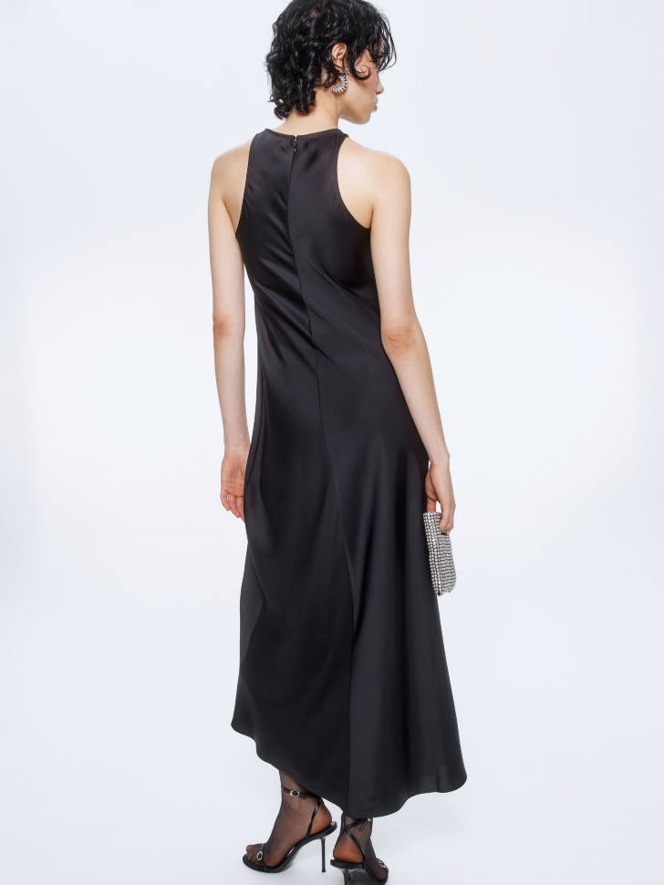 платье миди из вискозного сатина 4610517047199 в интернет магазине