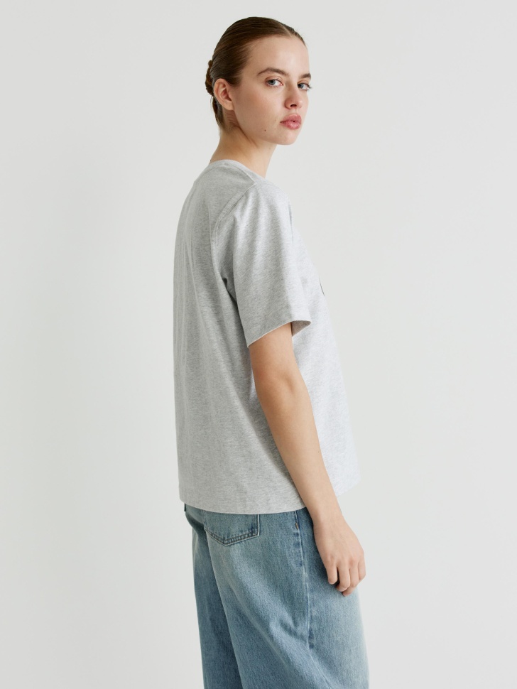 футболка с текстовым принтом 4610517356475 купить с доставкой