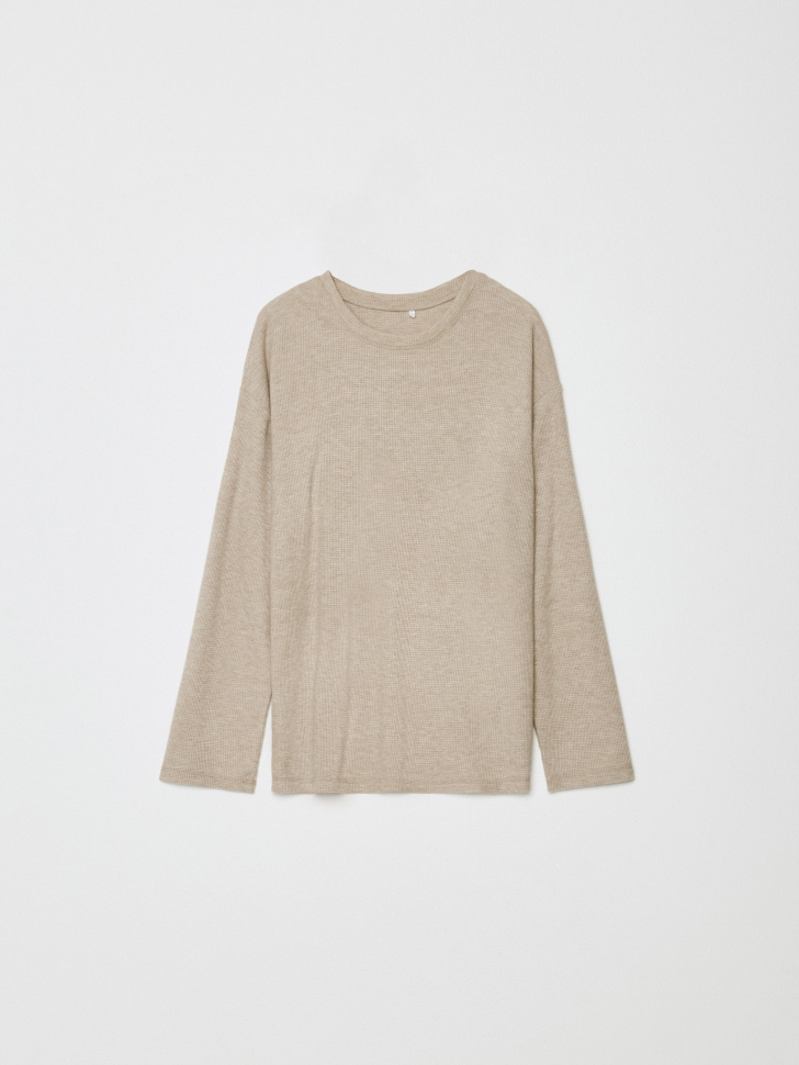 домашний лонгслив из вафельного трикотажа 4680798791166 со скидкой