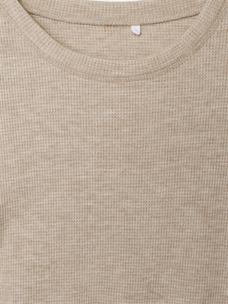 домашний лонгслив из вафельного трикотажа 4680798791166 по распродаже