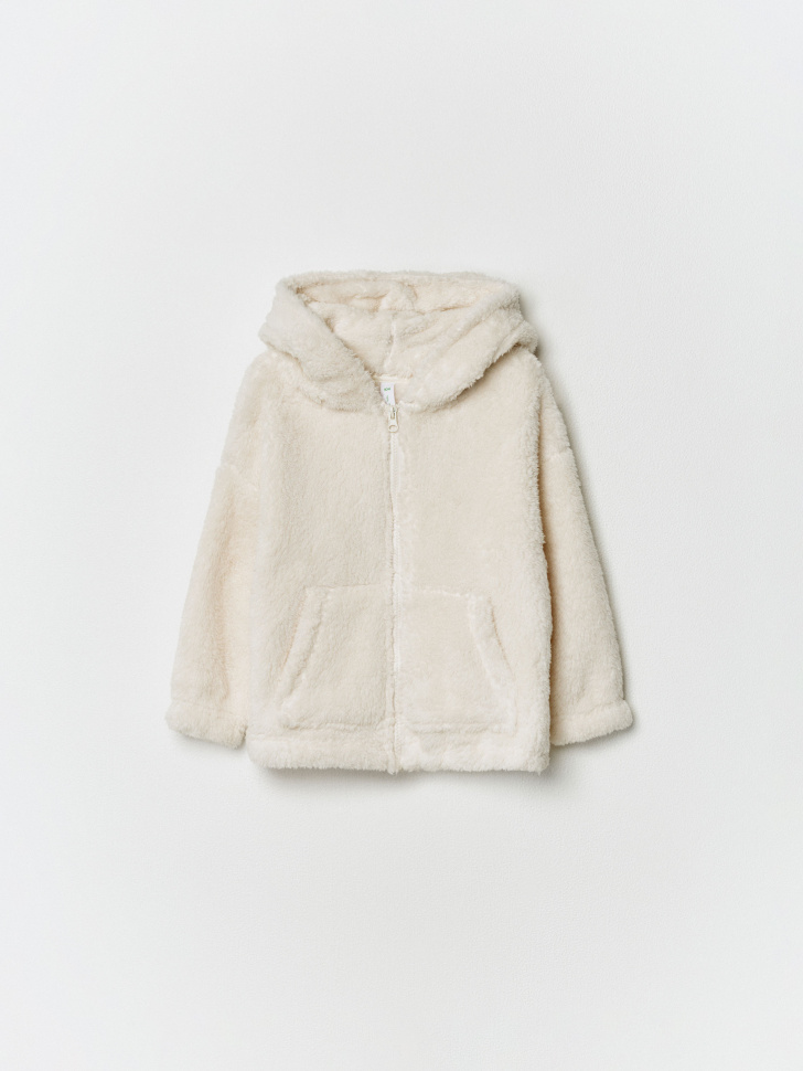 плюшевая толстовка для девочек по цене 2299 руб вид справа