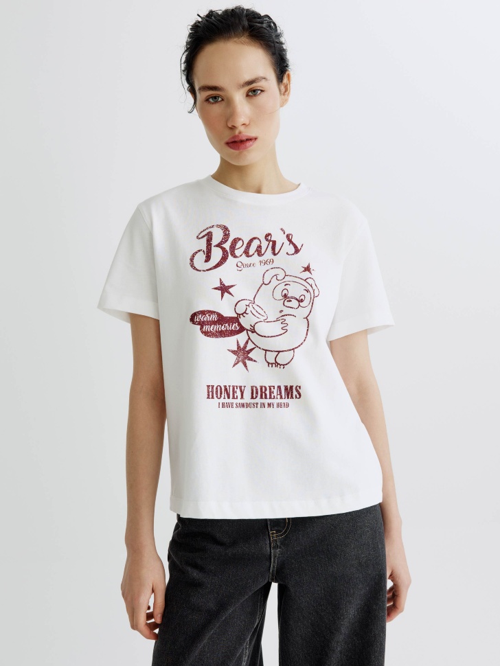 

Футболка с принтом SELA x Союзмультфильм, SL6802010204