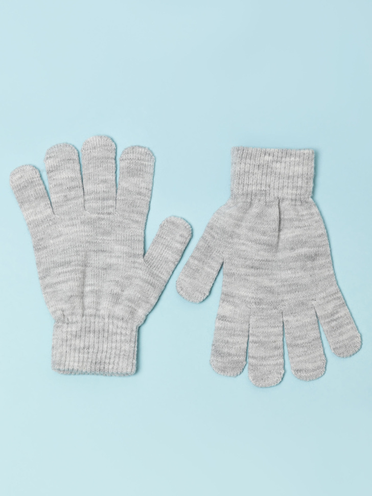 

перчатки для девочек, Серый