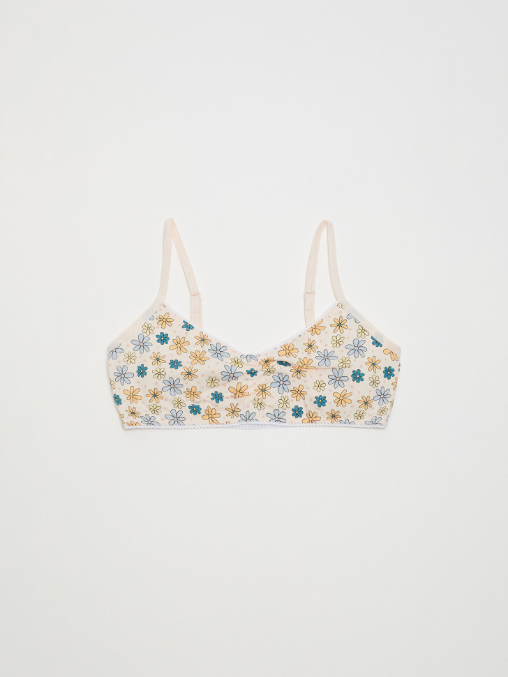 

Трикотажный бюстгальтер с принтом для девочек