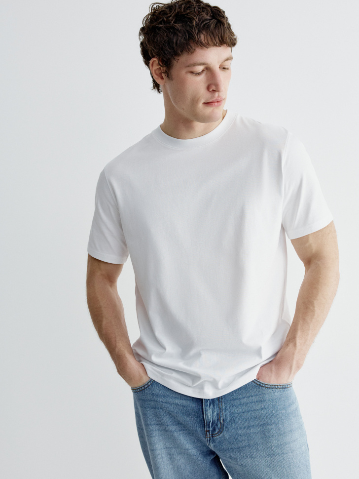 Футболка Sela PETER REGULAR FIT, белый, арт. 41853