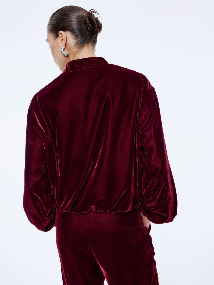 бомбер оверсайз из велюра 4610517114938 с промокодом