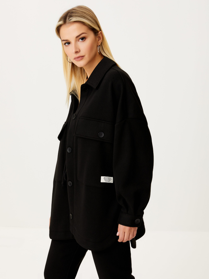 

Рубашка из плотного трикотажа