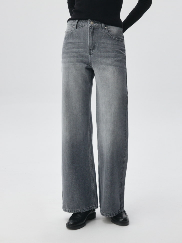 Джинсы WIDE LEG