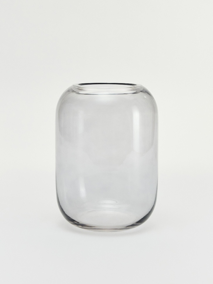 Ваза из стекла, прозрачный, арт. v123
