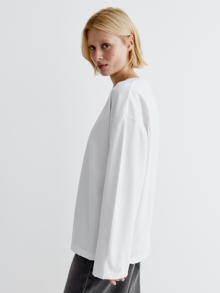 лонгслив с принтом  x союзмультфильм из россии вид сбоку