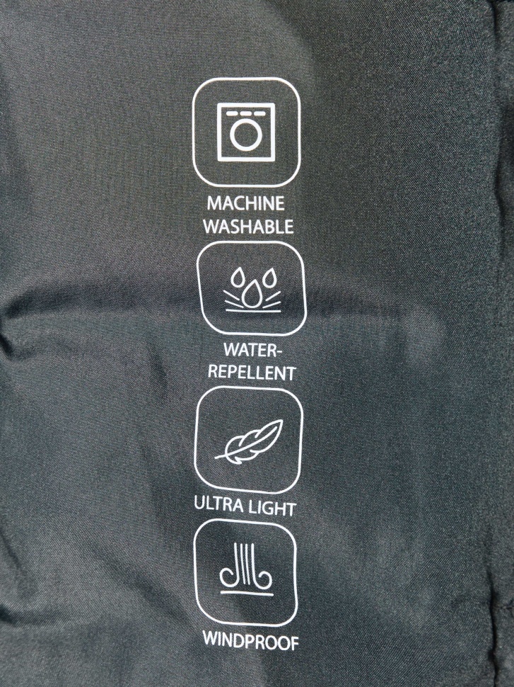 ультралегкая стеганая куртка с принтом для мальчиков для детского возраста с изнаночной стороны