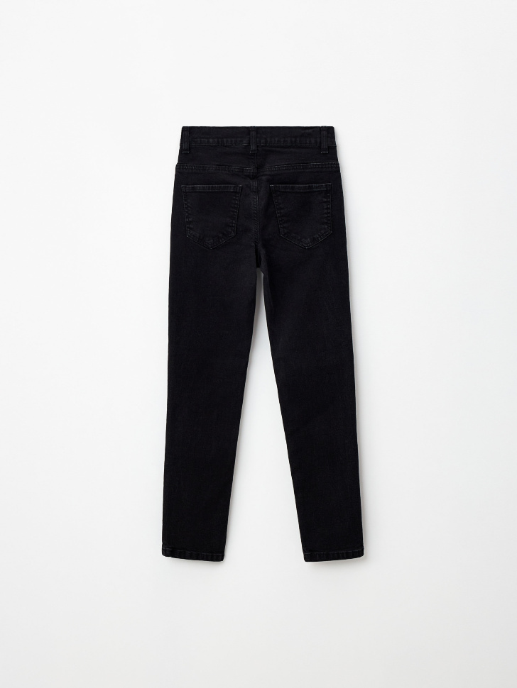 Джинсы Slim fit high waist для девочек. Фото №3