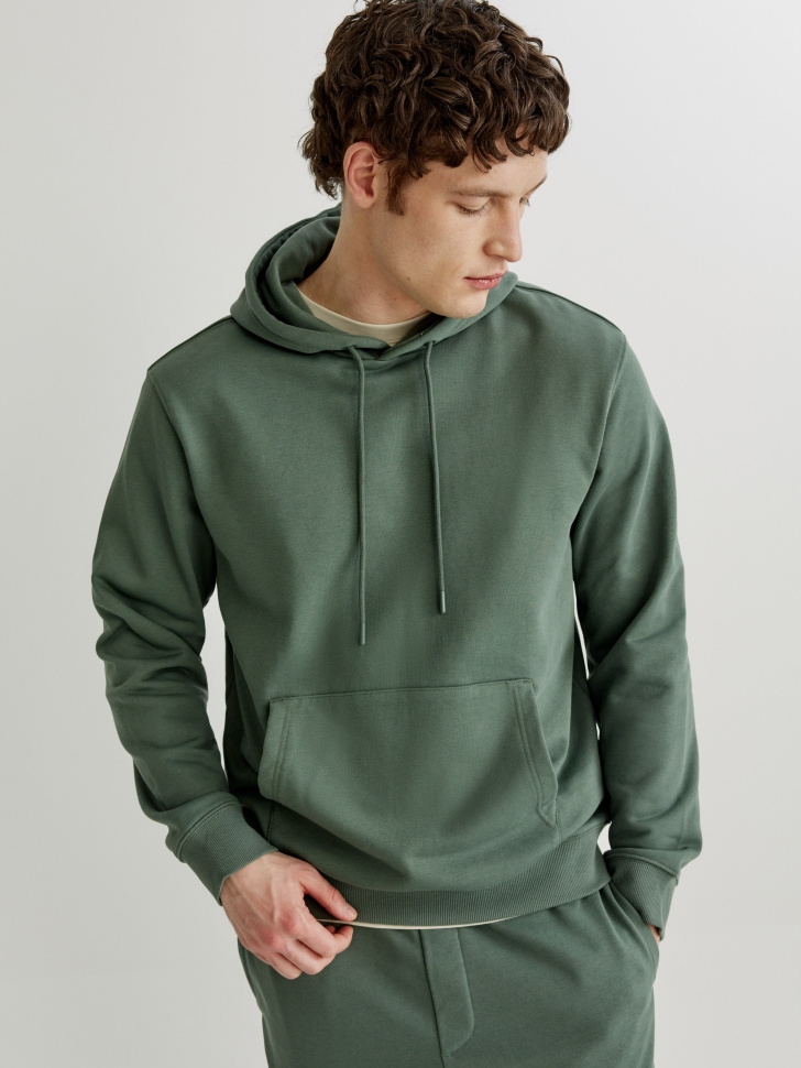 Худи Sela, зеленый, арт. 41988