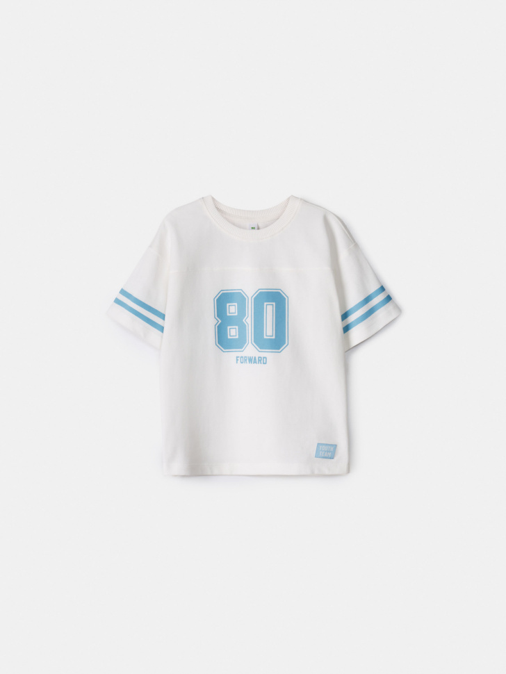 Футболка Sela оверсайз, белый, арт. 55036