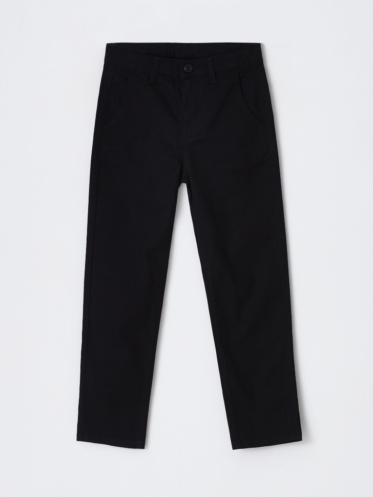 Школьные брюки для мальчиков (черный, 158)