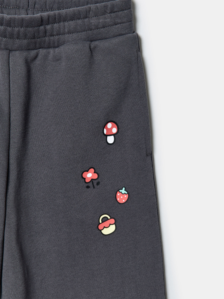 широкие брюки с принтом hello kitty my melody для девочек по цене 1799 руб вид справа