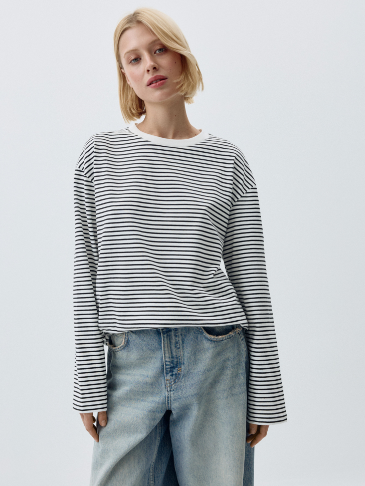 Лонгслив ANNA OVERSIZE FIT. Фото №3