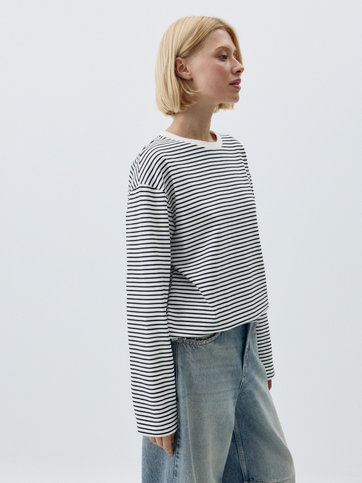 Лонгслив ANNA OVERSIZE FIT. Фото №4