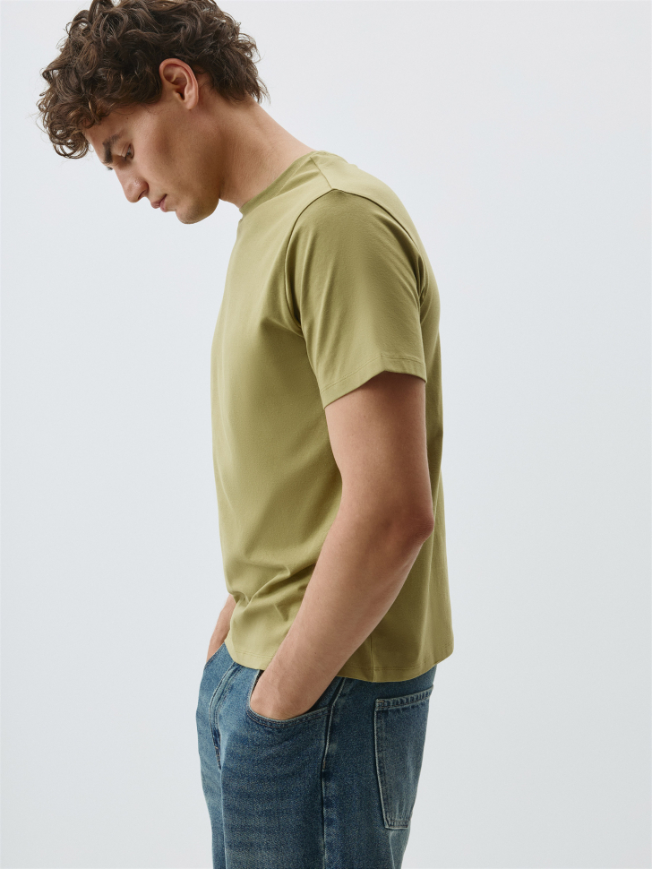 Футболка ADAM SLIM FIT базовая. Фото №4