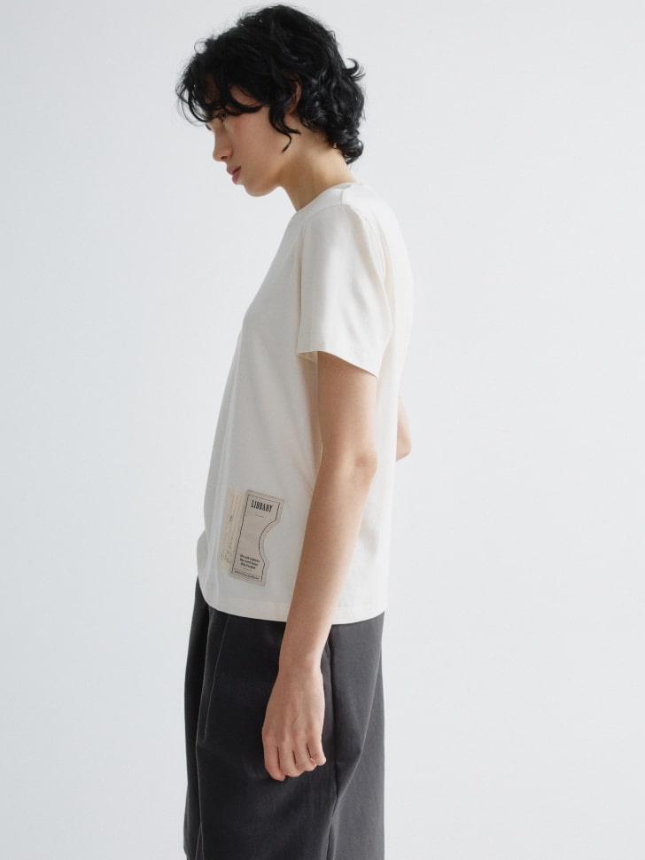 футболка оверсайз с принтом и патчем 4610517001290 купить с доставкой