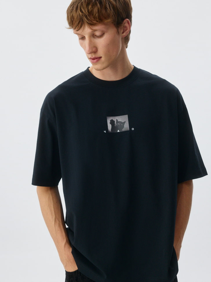 

Футболка оверсайз из коллекции SELA x Мосфильм, SL5811110203