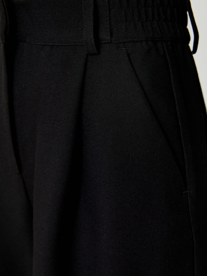 Классические широкие брюки (черный, L) от Sela