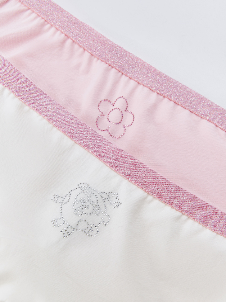 набор из 2 трусов-шортиков для девочек  x смешарики 4610517120663 по акции