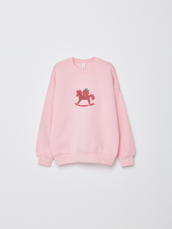 свитшот с принтом для девочек 4680798377056 фотография