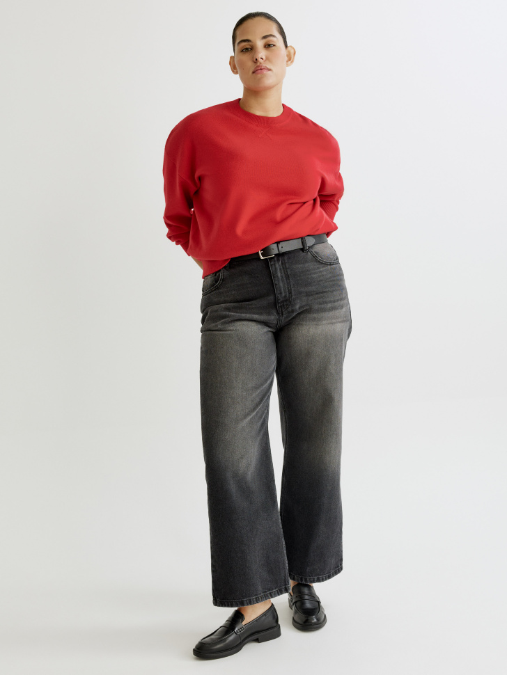 базовый джемпер оверсайз по цене 3299 руб вид справа