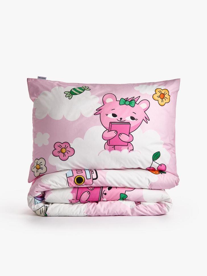 комплект детского постельного белья без простыни 1,5 спальный 140х200 см 4610517558954 фотография