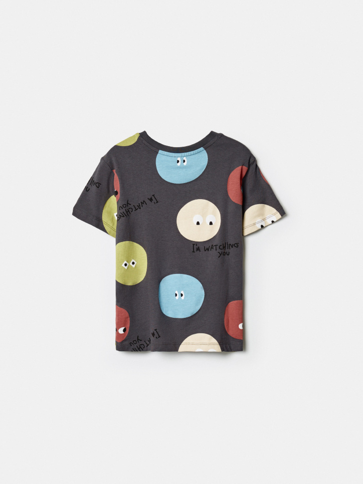 набор из 2 футболок для мальчиков из россии вид сбоку