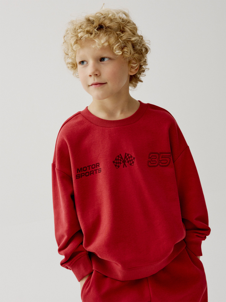 Свитшот с принтом для мальчиков 1499₽