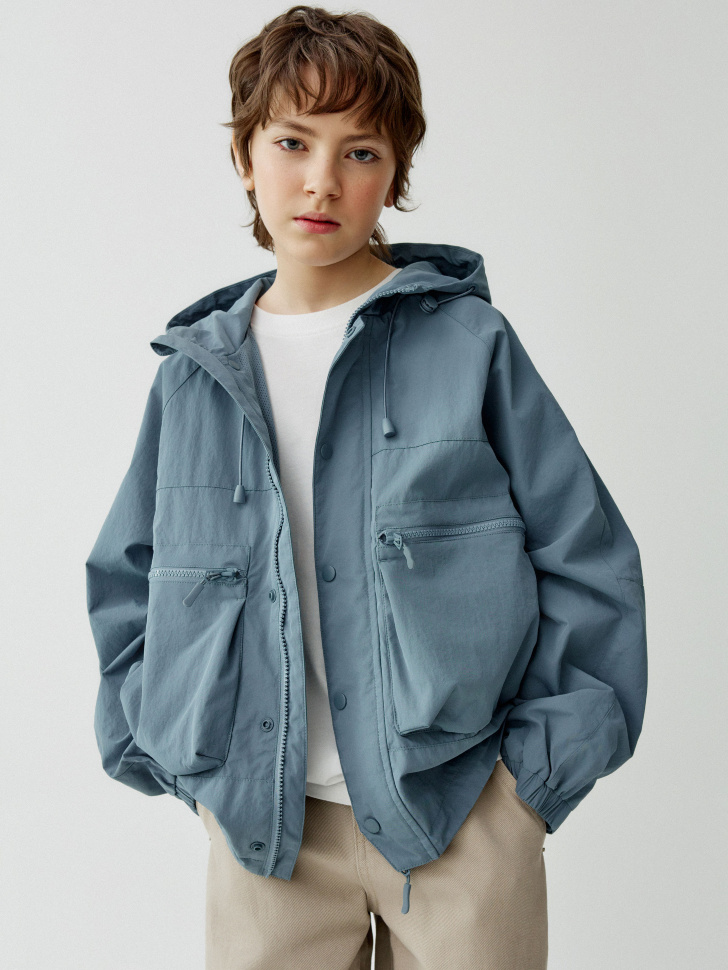 

Ветровка с капюшоном для мальчиков, SL6804071103