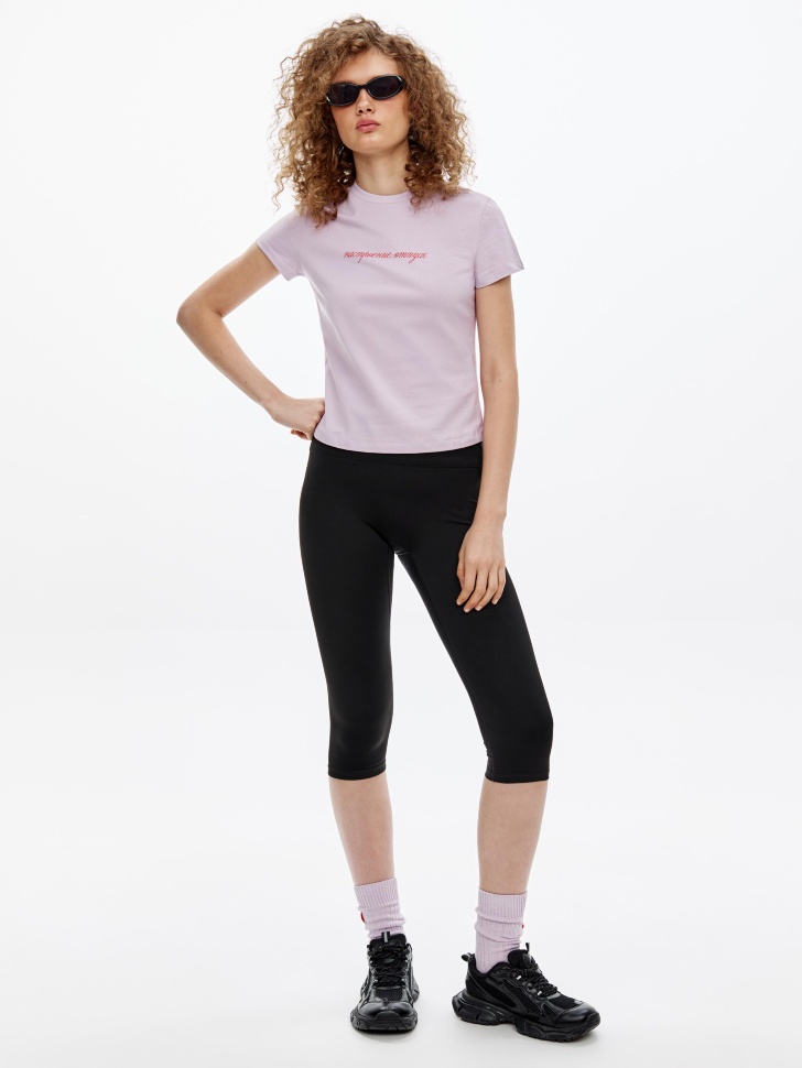 футболка из коллекции  young x яндекс путешествия от бренда sela вид слева