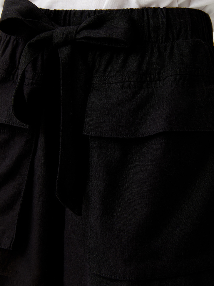 Шорты с накладными карманами (черный, S) sela 4640078332915 - фото 5