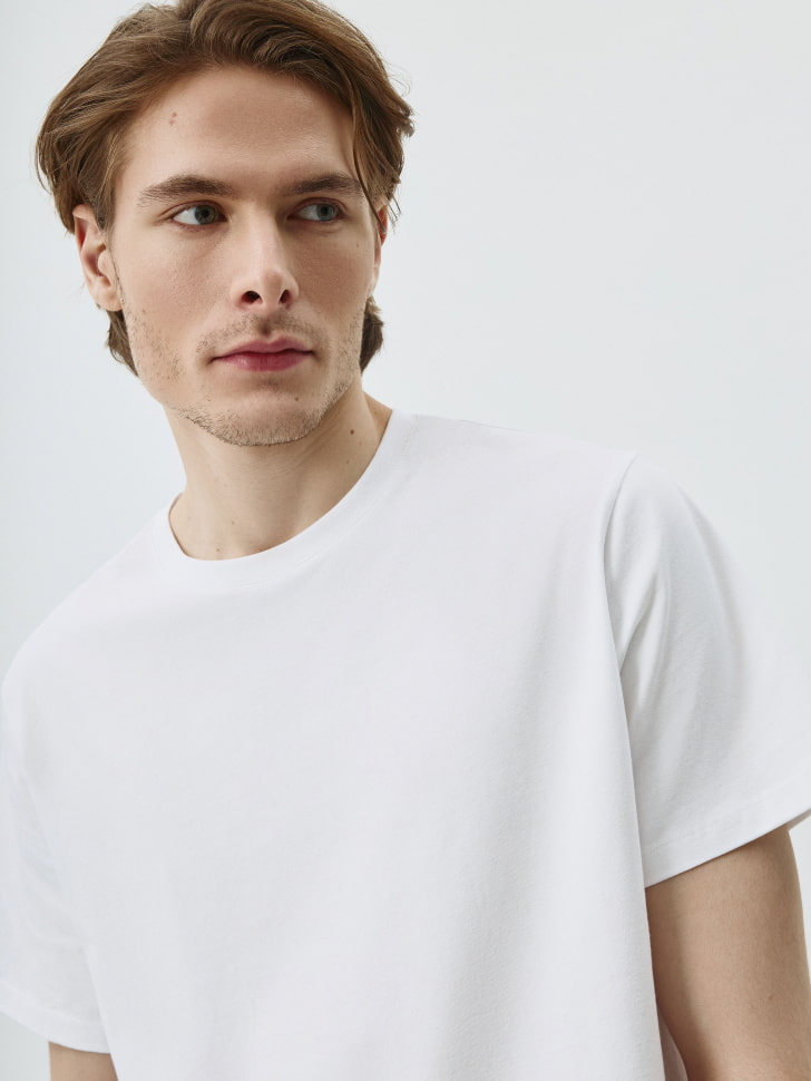 Футболка ADAM SLIM FIT базовая. Фото №4