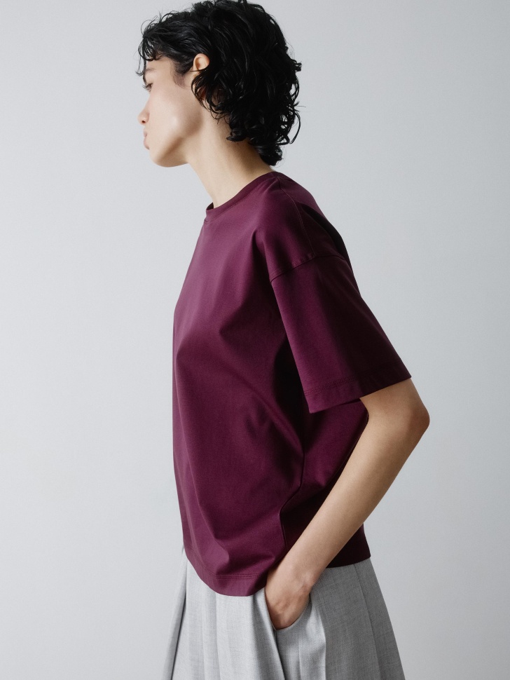 футболка оверсайз из мерсеризованного хлопка 4610517292575 с промокодом