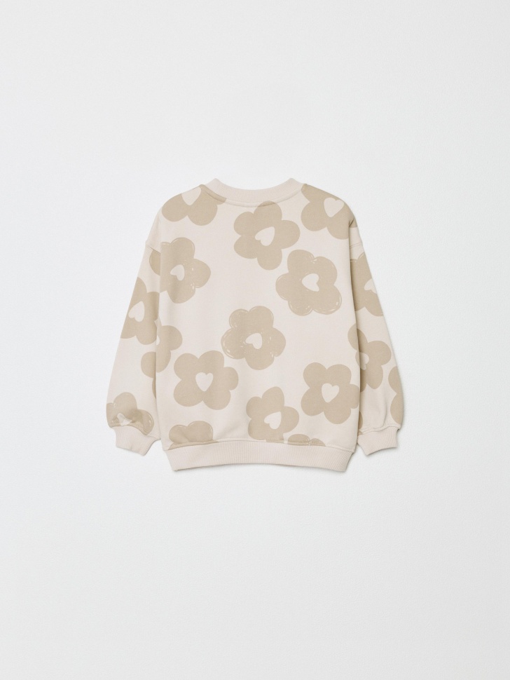 свитшот с принтом для девочек 4680798267012 по акции