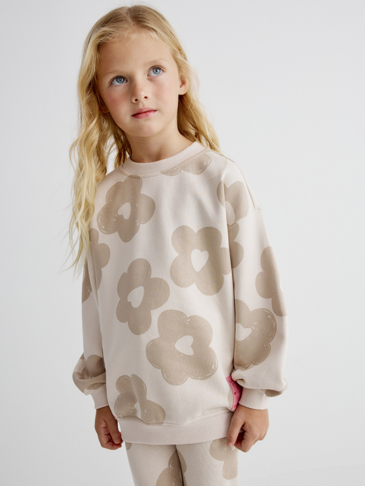 Свитшот с принтом, арт. 32058